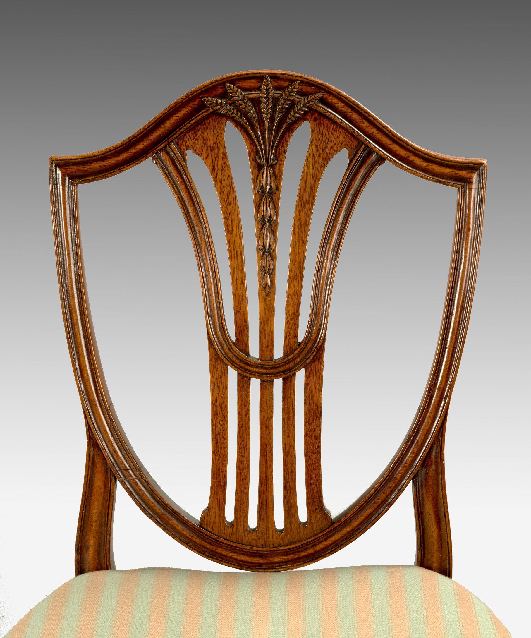 A Set Of 6 Sheraton Dining Chairs – Reindeer Antiques